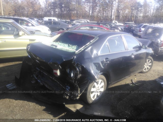 4T1BK46K27U543982 - 2007 TOYOTA CAMRY NEW GENERAT LE/XLE/SE BLACK photo 4