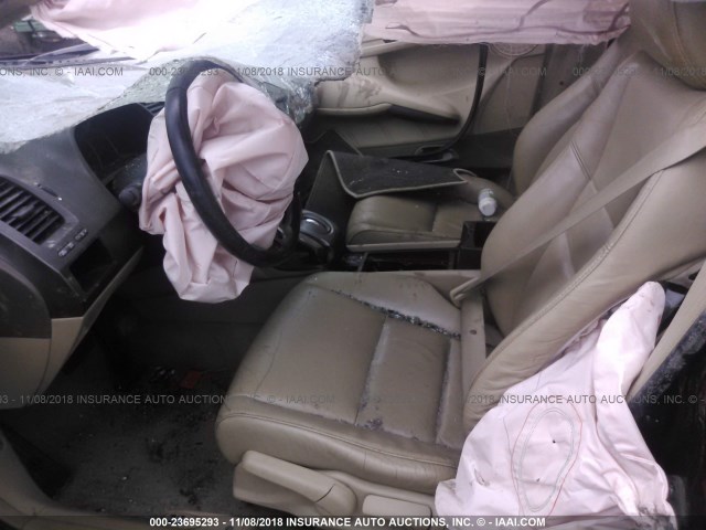 1HGFA16958L099283 - 2008 HONDA CIVIC EXL მუქწითელი ფოტო 5