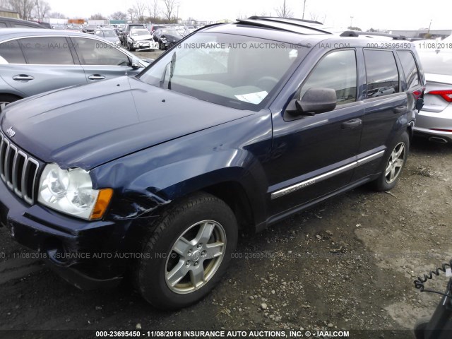 1J4GR48K96C107485 - 2006 JEEP GRAND CHEROKEE LAREDO/COLUMBIA/FREEDOM 海军蓝 照片 2