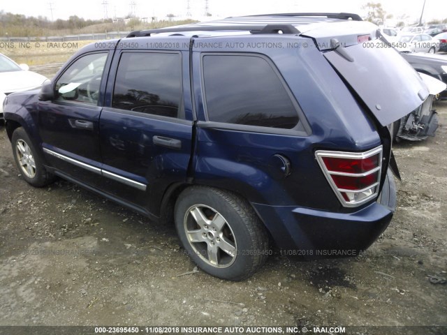 1J4GR48K96C107485 - 2006 JEEP GRAND CHEROKEE LAREDO/COLUMBIA/FREEDOM 海军蓝 照片 3