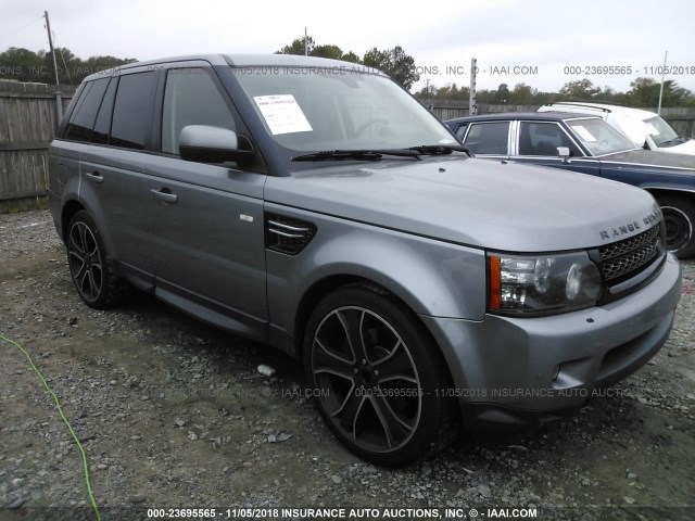 SALSF2D40DA781045 - 2013 LAND ROVER RANGE ROVER SPORT HSE GRAY photo 1