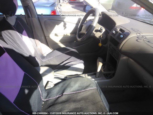 1NXBR12E3XZ262459 - 1999 TOYOTA COROLLA VE/CE/LE 金色 照片 5