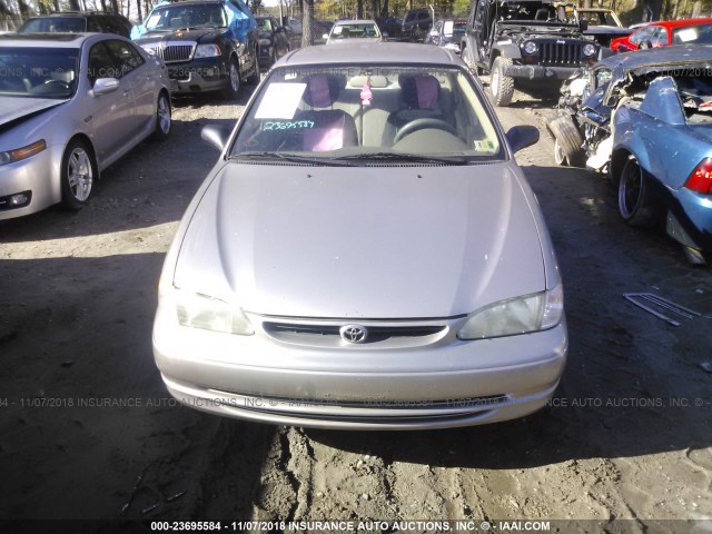 1NXBR12E3XZ262459 - 1999 TOYOTA COROLLA VE/CE/LE GOLD photo 6