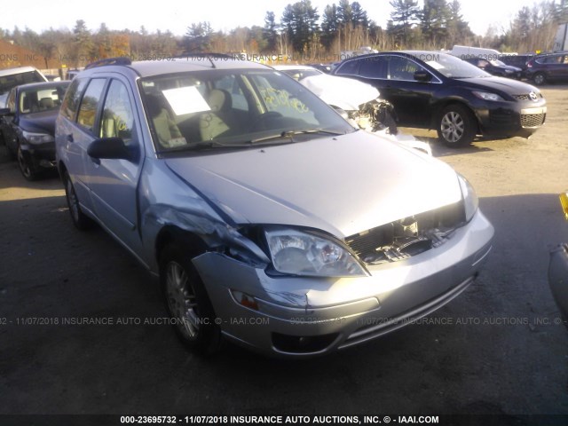 1FAHP36N87W205727 - 2007 FORD FOCUS ZXW/S/SE/SES SILVER photo 1