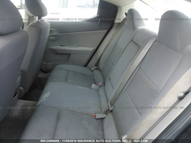 1B3LC46K48N115804 - 2008 DODGE AVENGER SE შავი ფოტო 8