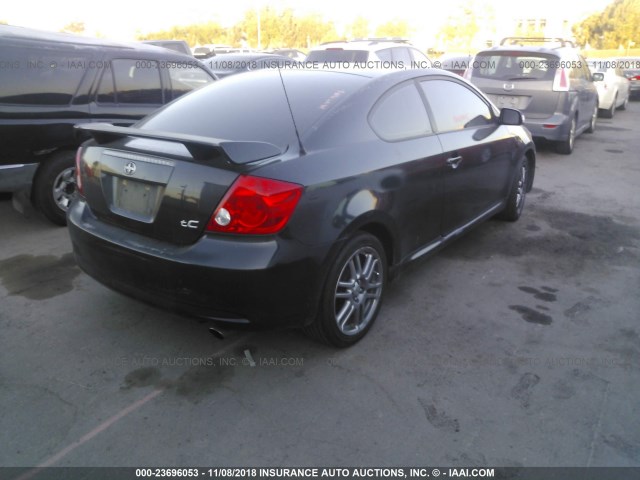JTKDE177570167369 - 2007 TOYOTA SCION TC 黑色 照片 4