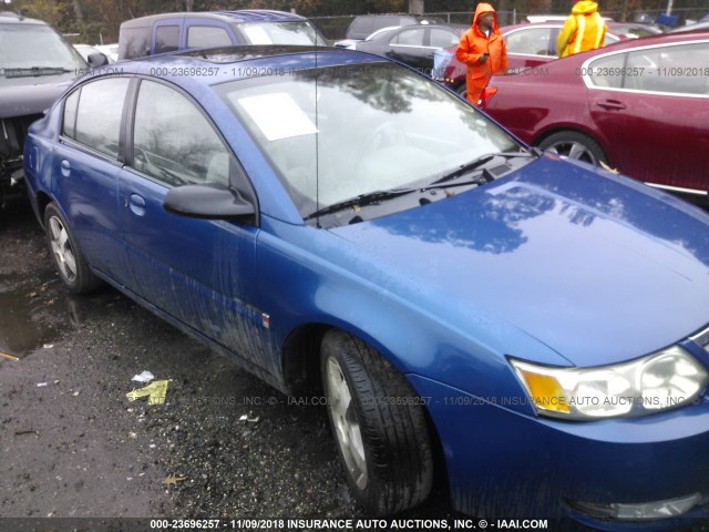 1G8AL55FX6Z104256 - 2006 SATURN ION LEVEL 3 BLUE photo 1