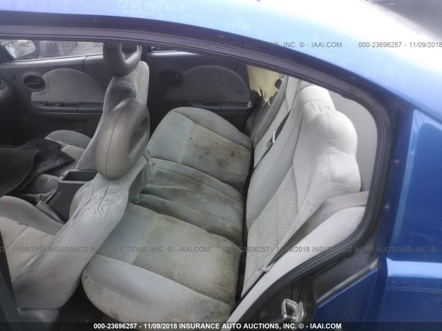 1G8AL55FX6Z104256 - 2006 SATURN ION LEVEL 3 BLUE photo 8