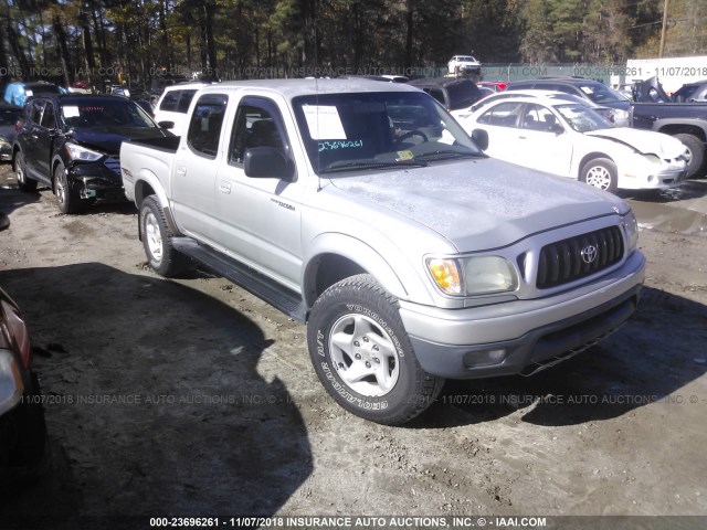5TEHN72N83Z300640 - 2003 TOYOTA TACOMA DOUBLE CAB 银色 照片 1
