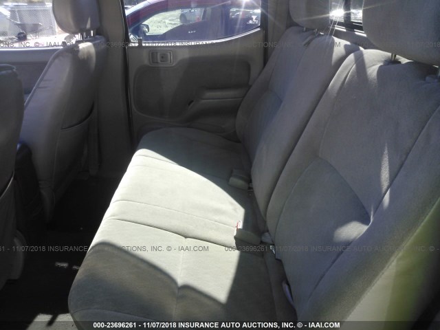 5TEHN72N83Z300640 - 2003 TOYOTA TACOMA DOUBLE CAB 银色 照片 8