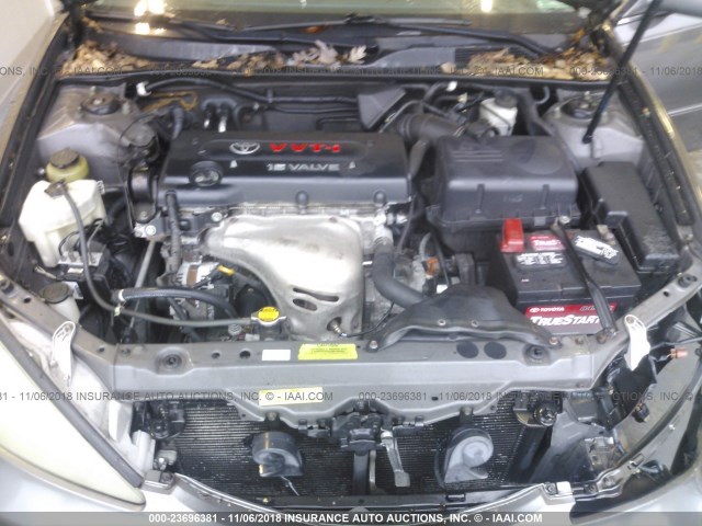 4T1BE30K44U824848 - 2004 TOYOTA CAMRY LE/XLE/SE 灰色 照片 10