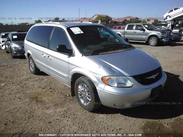 2C8GP64L82R796652 - 2002 CHRYSLER TOWN & COUNTRY LIMITED SILVER photo 1