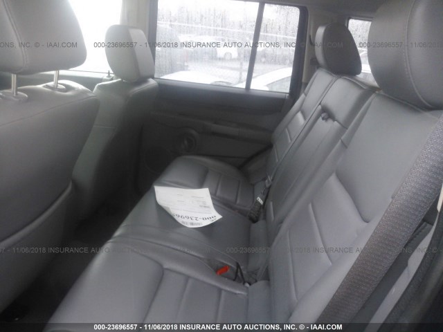 1J8HG48N36C229522 - 2006 JEEP COMMANDER BLUE photo 8