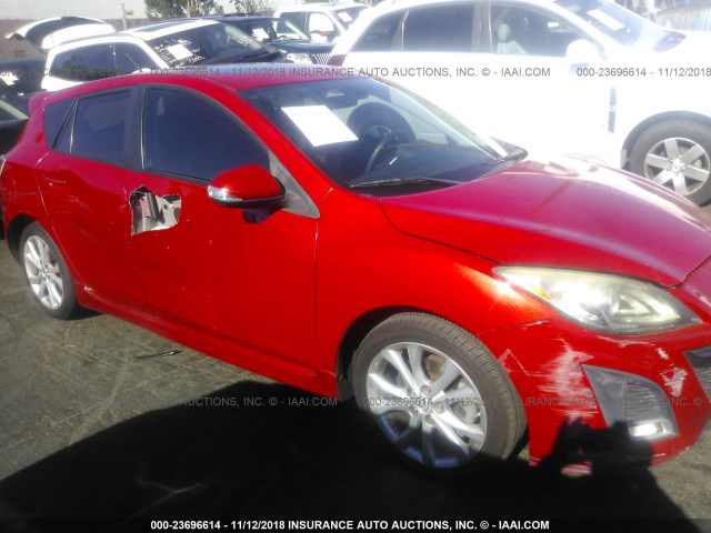 JM1BL1H60A1153259 - 2010 MAZDA 3 S RED photo 6