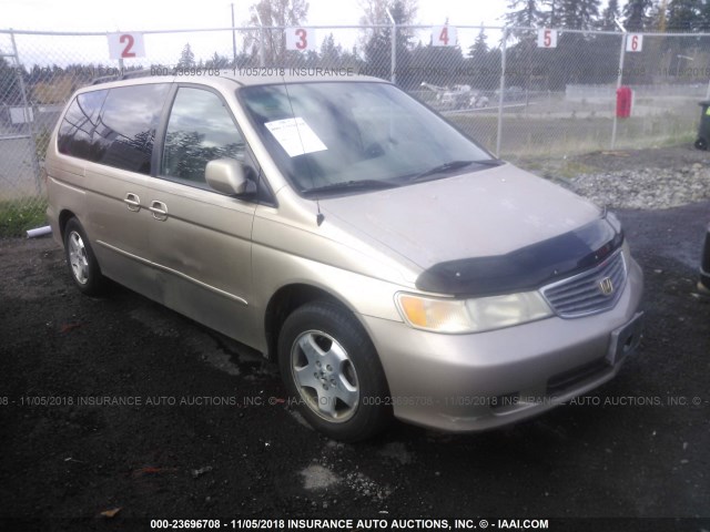 2HKRL18661H540423 - 2001 HONDA ODYSSEY EX GOLD photo 1