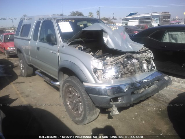 5TESN92NX4Z405974 - 2004 TOYOTA TACOMA XTRACAB PRERUNNER 银色 照片 1
