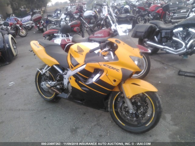 JH2PC3516XM000524 - 1999 HONDA CBR600 F4 YELLOW photo 1