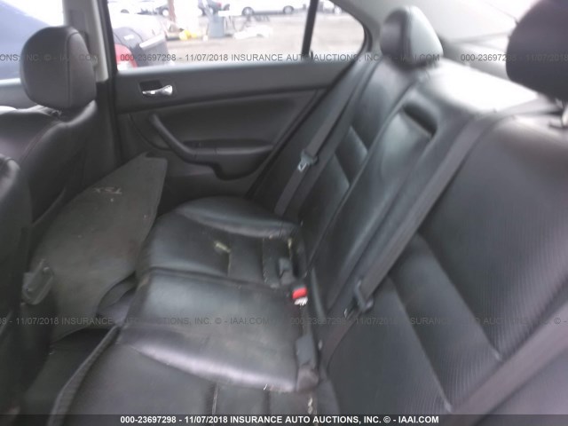 JH4CL96875C013662 - 2005 ACURA TSX WHITE photo 8