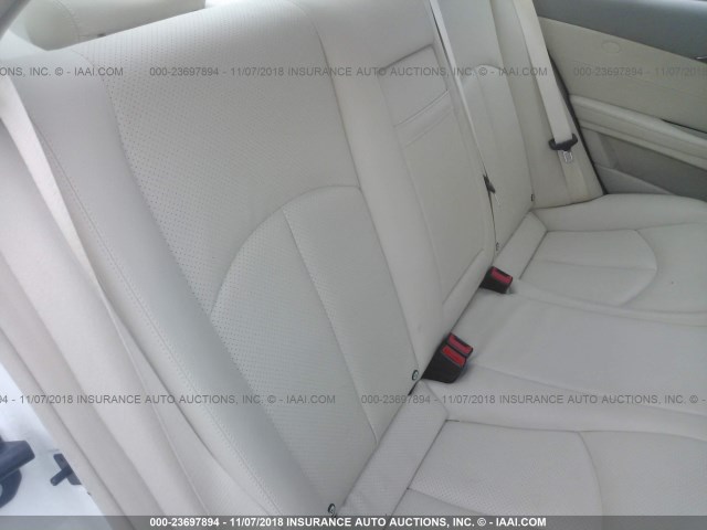 WDBUF87J16X203703 - 2006 MERCEDES-BENZ E 350 4MATIC WHITE photo 8