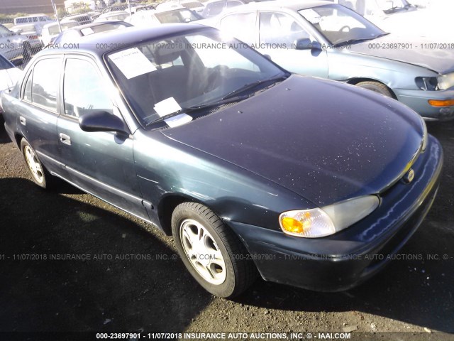 1Y1SK5285XZ449002 - 1999 CHEVROLET GEO PRIZM LSI GREEN photo 1