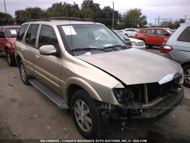 5GADT13S152222152 - 2005 BUICK RAINIER CXL GOLD photo 1