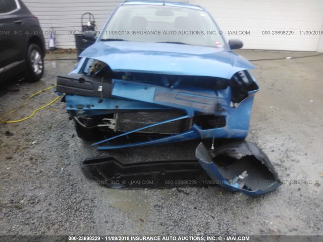 1FAHP34NX7W170742 - 2007 FORD FOCUS ZX4/S/SE/SES ლურჯი ფოტო 6