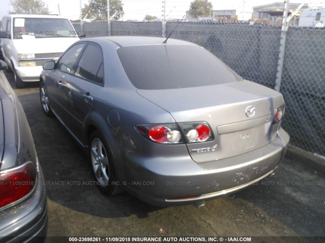 1YVHP80C785M22038 - 2008 MAZDA 6 GRAY photo 3