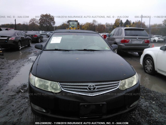 2T1FF28P72C575632 - 2002 TOYOTA CAMRY SOLARA SE/SLE შავი ფოტო 6