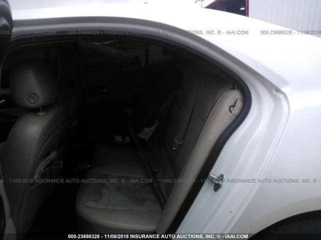 1G11D5RRXDF112758 - 2013 CHEVROLET MALIBU 1LT WHITE photo 8