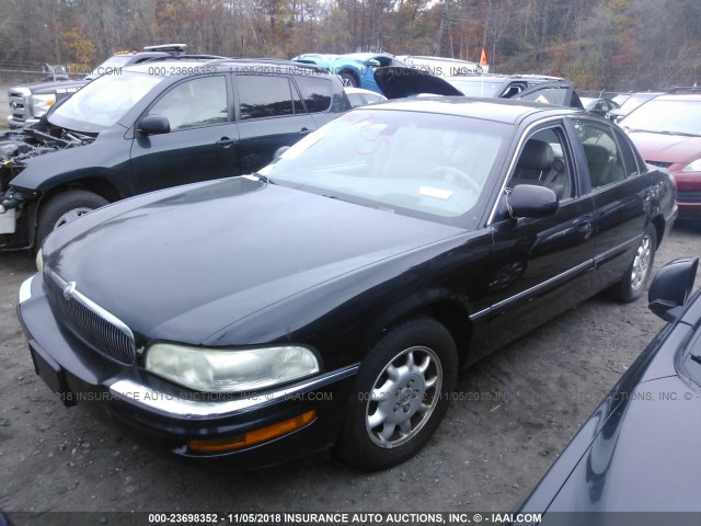 1G4CU541224132623 - 2002 BUICK PARK AVENUE ULTRA BLACK photo 2