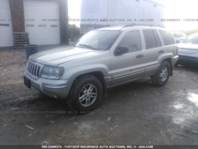 1J4GW48N34C203029 - 2004 JEEP GRAND CHEROKEE LAREDO/COLUMBIA/FREEDOM 灰色 照片 2