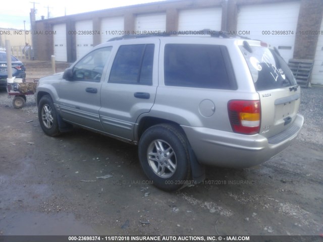 1J4GW48N34C203029 - 2004 JEEP GRAND CHEROKEE LAREDO/COLUMBIA/FREEDOM 灰色 照片 3