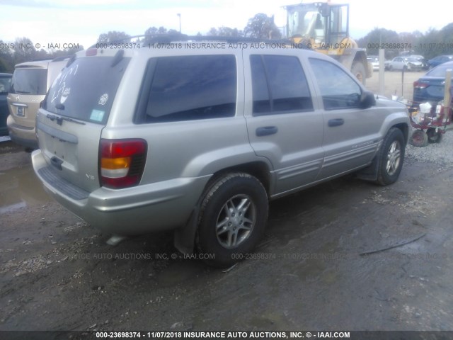 1J4GW48N34C203029 - 2004 JEEP GRAND CHEROKEE LAREDO/COLUMBIA/FREEDOM 灰色 照片 4