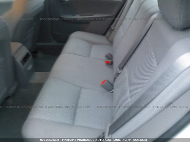 1G1ZC5EB0A4131809 - 2010 CHEVROLET MALIBU 1LT WHITE photo 8