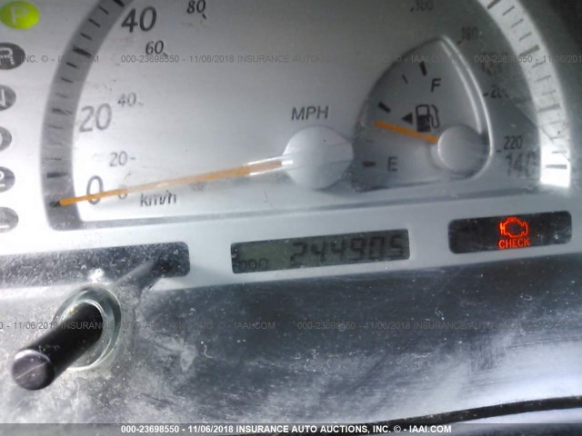 4T1BE32K02U009363 - 2002 TOYOTA CAMRY LE/XLE/SE RED photo 7