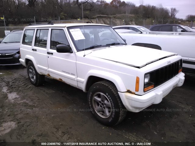 1J4FF68S8XL648903 - 1999 JEEP CHEROKEE SPORT/CLASSIC თეთრი ფოტო 1