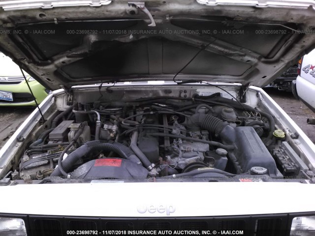 1J4FF68S8XL648903 - 1999 JEEP CHEROKEE SPORT/CLASSIC თეთრი ფოტო 10