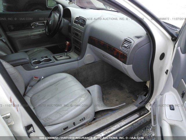 1LNHM86S44Y630525 - 2004 LINCOLN LS WHITE photo 5