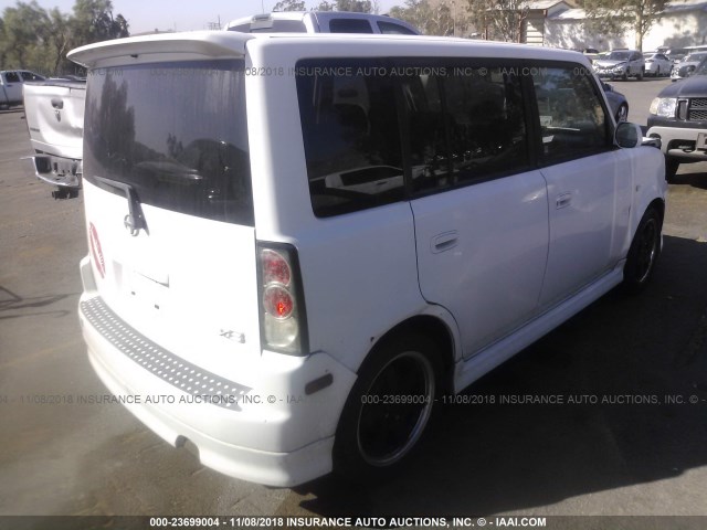 JTLKT334864070013 - 2006 TOYOTA SCION XB Ақ фото 4