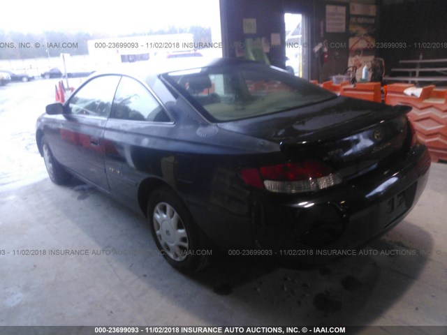 2T1CF22P5XC208862 - 1999 TOYOTA CAMRY SOLARA SE/SLE შავი ფოტო 3