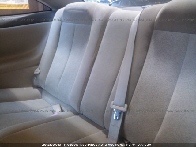 2T1CF22P5XC208862 - 1999 TOYOTA CAMRY SOLARA SE/SLE შავი ფოტო 8