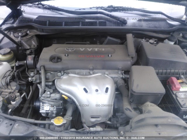 JTNBE46K593193182 - 2009 TOYOTA CAMRY SE/LE/XLE GRAY photo 10