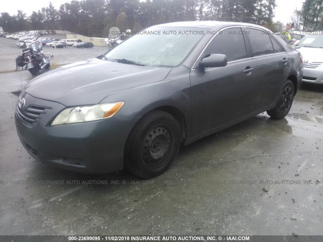 JTNBE46K593193182 - 2009 TOYOTA CAMRY SE/LE/XLE GRAY photo 2