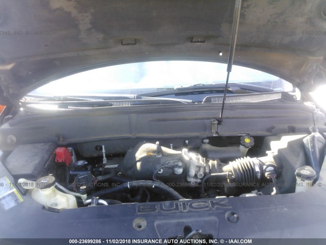 5GAER23728J258818 - 2008 BUICK ENCLAVE CXL ყავისფერი ფოტო 10