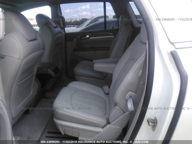 5GALVCED5AJ198826 - 2010 BUICK ENCLAVE CXL 奶油色 照片 8