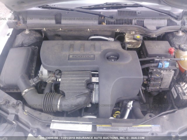 1G8AL55B06Z126845 - 2006 SATURN ION LEVEL 3 WHITE photo 10