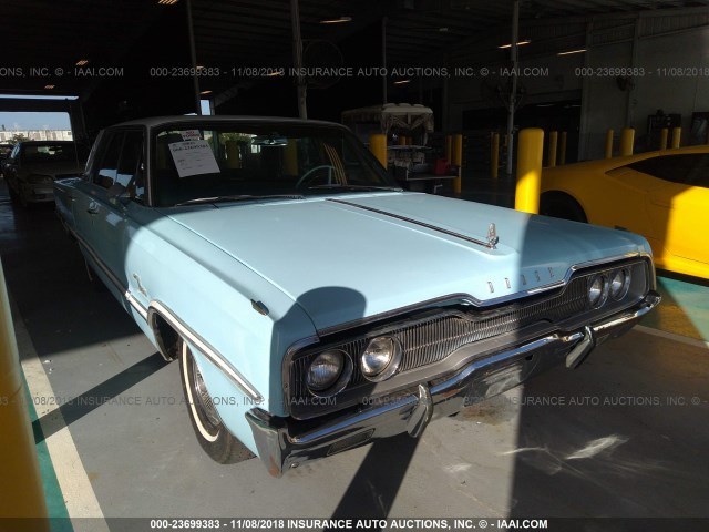 68105305 - 1966 DODGE MONACO BLUE photo 1