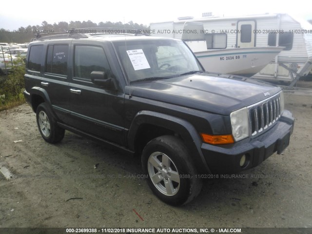 1J8HG48N67C671454 - 2007 JEEP COMMANDER Mavi foto 1