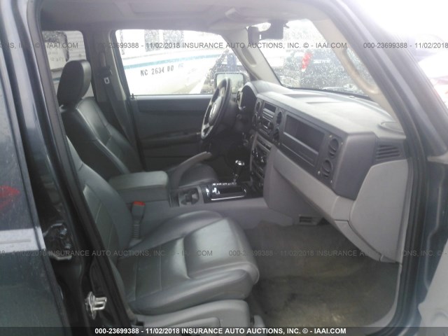 1J8HG48N67C671454 - 2007 JEEP COMMANDER Mavi foto 5