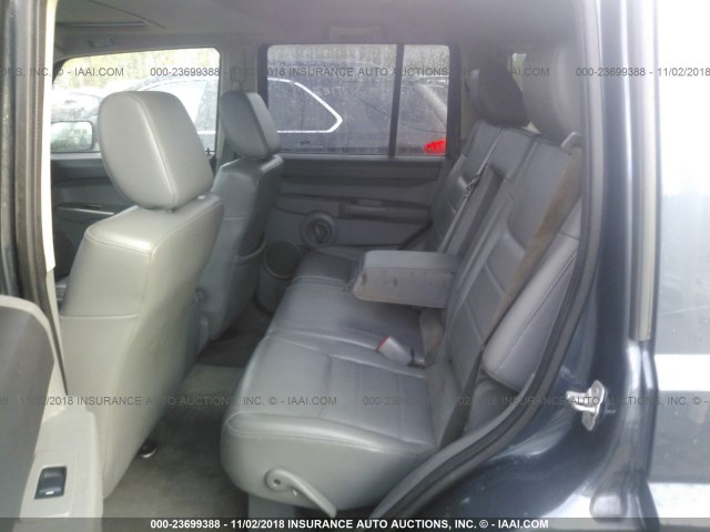 1J8HG48N67C671454 - 2007 JEEP COMMANDER Mavi foto 8